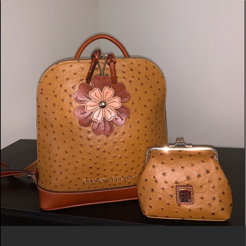 Dooney & Bourke Pod Backpack 🎒& Kisslock Wallet